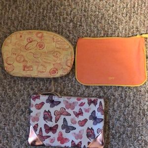 3 beauty bags